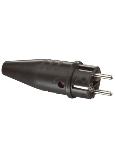 Solid rubber plug